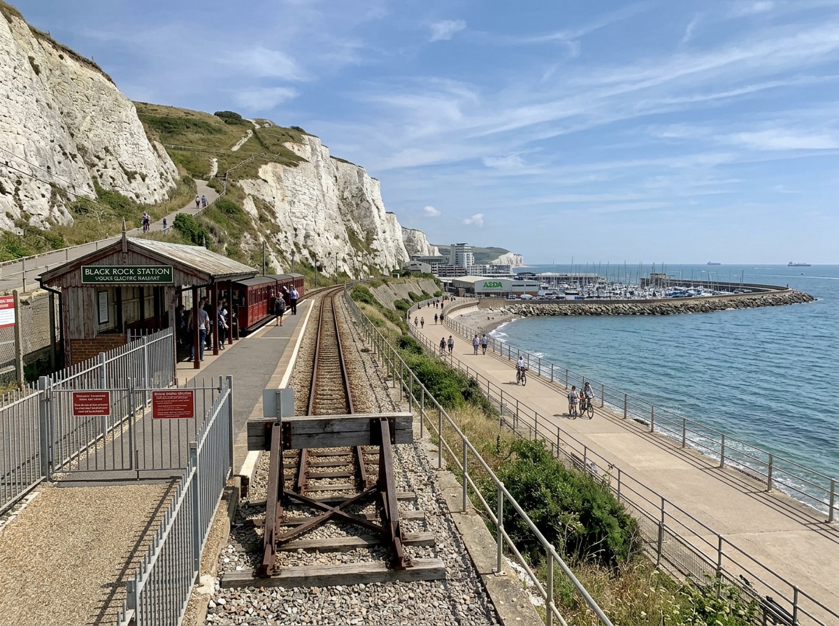 Black Rock Station and the Marina Walk