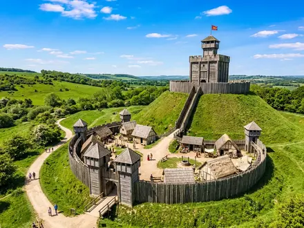 The Motte and Bailey Castle