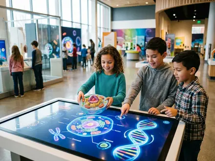 Interactive Cell Games