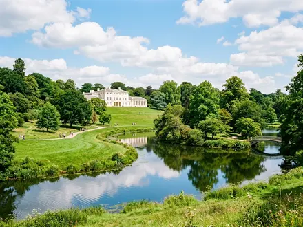 Landscaped Grounds and Lake
