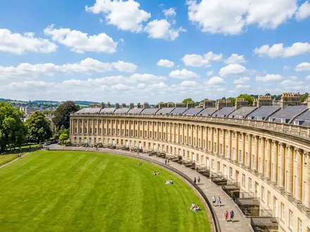 Royal Crescent and the Circus