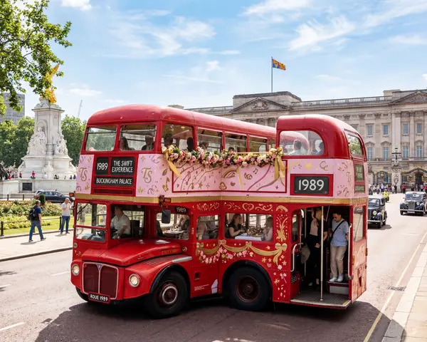Taylor Swift Inspired London Afternoon Tea Bus